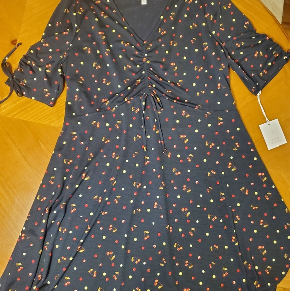 LC Lauren Conrad Dresses & Skirts - Lauren Conrad Drawstring Fit and Flare Dress